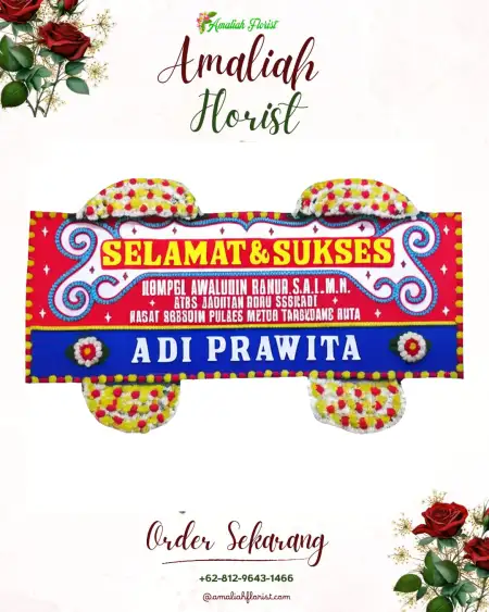 Papan Bunga Ucapan Selamat Sememu